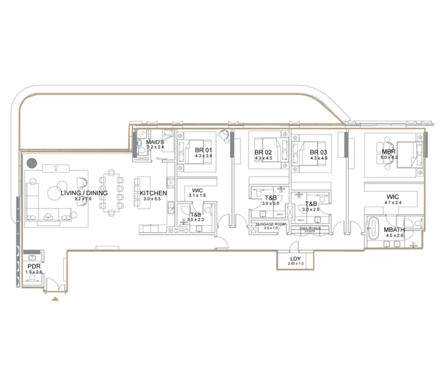 Serenia Living - 4 Bedroom
