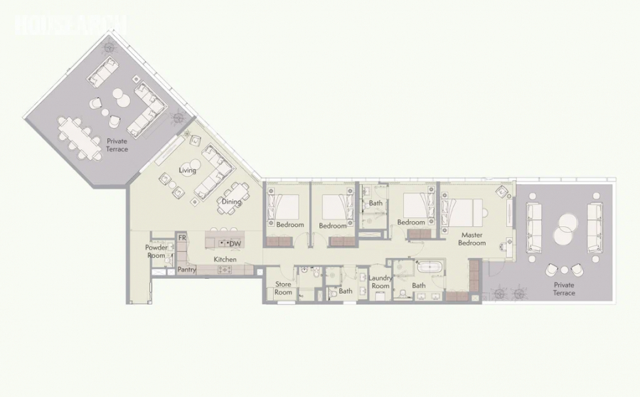 Ellington Beach House - 4 Bedroom